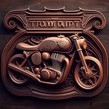 3D мадэль Triumph Street Twin (STL)